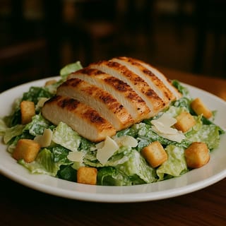 Grilled Chicken Caesar Salad