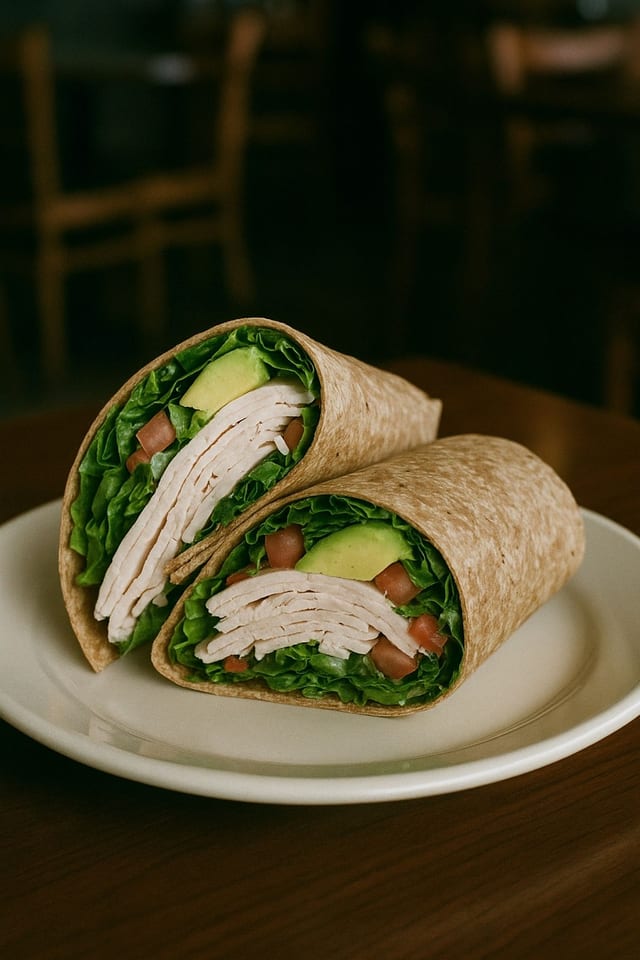 Turkey Avocado Wrap.